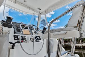 helm, Leopard 48, catamaran for sale