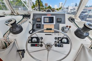 helm, Leopard 48, catamaran for sale