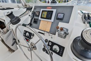 helm, Leopard 48, catamaran for sale