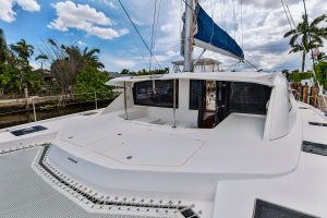 deck, Leopard 48, catamaran for sale