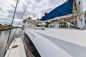 deck, Leopard 48, catamaran for sale