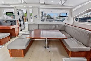salon, Leopard 48, catamaran for sale