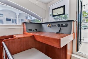 navigation station, Leopard 48, catamaran for sale