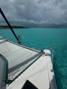 deck, Leopard 48, catamaran for sale