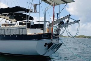 exterior, Catalina 41 Morgan, sailboat for sale