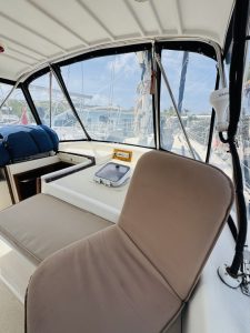 cockpit, Catalina 41 Morgan, sailboat for sale