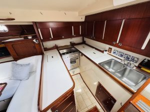 interior, Catalina 41 Morgan, sailboat for sale