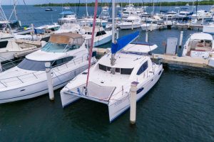 exterior, Leopard 38, catamaran for sale