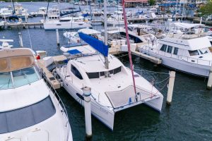 exterior, Leopard 38, catamaran for sale