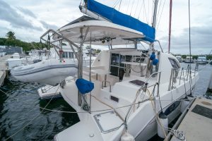 cockpit, Leopard 38, catamaran for sale