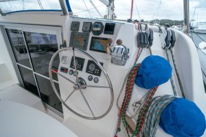 helm, Leopard 38, catamaran for sale