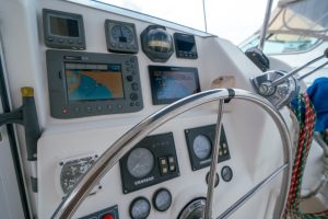 helm, Leopard 38, catamaran for sale