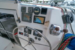 helm, Leopard 38, catamaran for sale