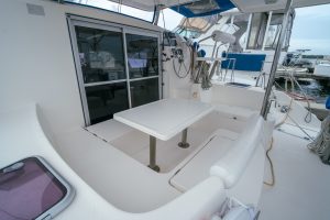 cockpit, Leopard 38, catamaran for sale