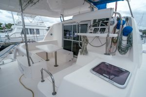 cockpit, Leopard 38, catamaran for sale