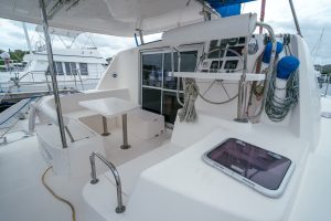 cockpit, Leopard 38, catamaran for sale