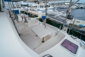 cockpit, Leopard 38, catamaran for sale