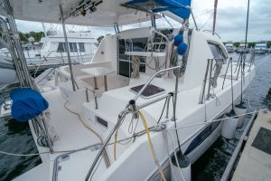 cockpit, Leopard 38, catamaran for sale