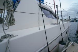 deck, Leopard 38, catamaran for sale
