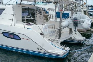 exterior, Leopard 38, catamaran for sale