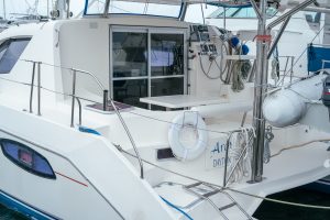 cockpit, Leopard 38, catamaran for sale