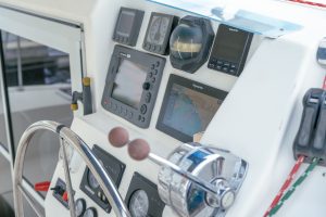 helm, Leopard 38, catamaran for sale