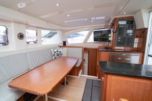 salon, Leopard 38, catamaran for sale