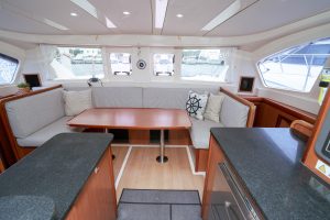 salon, Leopard 38, catamaran for sale