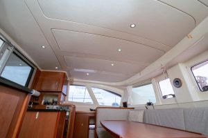 salon, Leopard 38, catamaran for sale