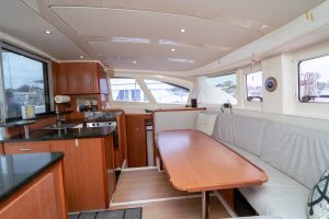 salon, Leopard 38, catamaran for sale