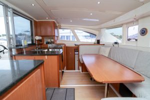 salon, Leopard 38, catamaran for sale