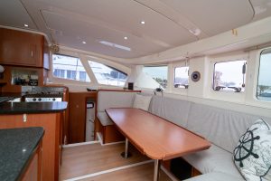 salon, Leopard 38, catamaran for sale