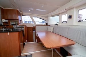 salon, Leopard 38, catamaran for sale