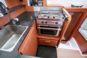 interior, Leopard 38, catamaran for sale