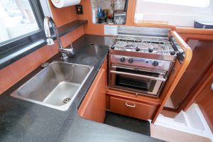 interior, Leopard 38, catamaran for sale