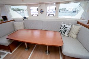 salon, Leopard 38, catamaran for sale