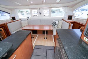salon, Leopard 38, catamaran for sale