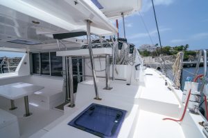deck, Leopard 40, catamaran for sale