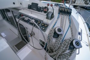 helm, Leopard 40, catamaran for sale
