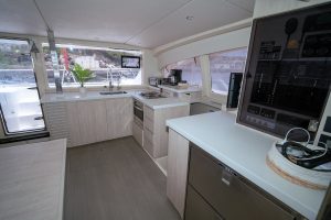 salon, Leopard 40, catamaran for sale