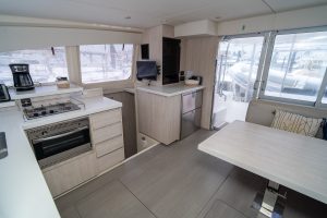 interior, Leopard 40, catamaran for sale