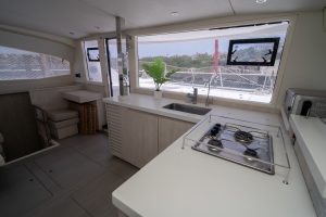 interior, Leopard 40, catamaran for sale