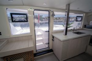 interior, Leopard 40, catamaran for sale