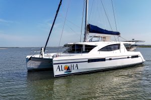 exterior, Leopard 48, catamaran for sale
