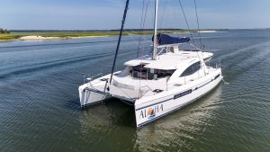 exterior, Leopard 48, catamaran for sale