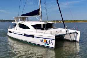 exterior, Leopard 48, catamaran for sale