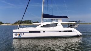 exterior, Leopard 48, catamaran for sale