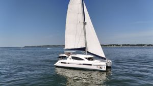 underway, Leopard 48, catamaran for sale