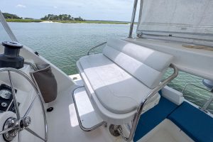 deck, Leopard 48, catamaran for sale