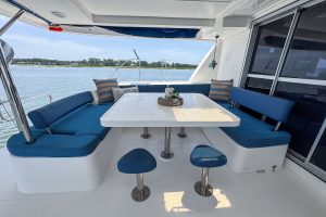 cockpit, Leopard 48, catamaran for sale